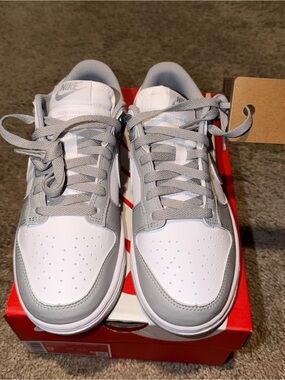 Nike Dunk Low Next Nature White Smoke Grey Women’s Size 9 NWT